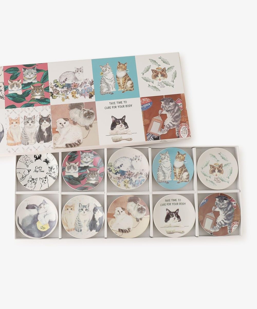 アフタヌーンティー cat's nap time ミニプレート 10枚 Amazon｜[ アフタヌーンティー リビング ] AfternoonTea LIVING 小皿
