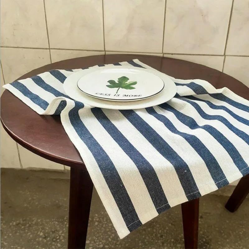 40 x 60 cm 3/6/12/24 szt. Buffalo Plaid serwetki paski bawełniane lniane serwetki tkanina serwetka stołowa miękka zmywalna na stół maty maty podkładki