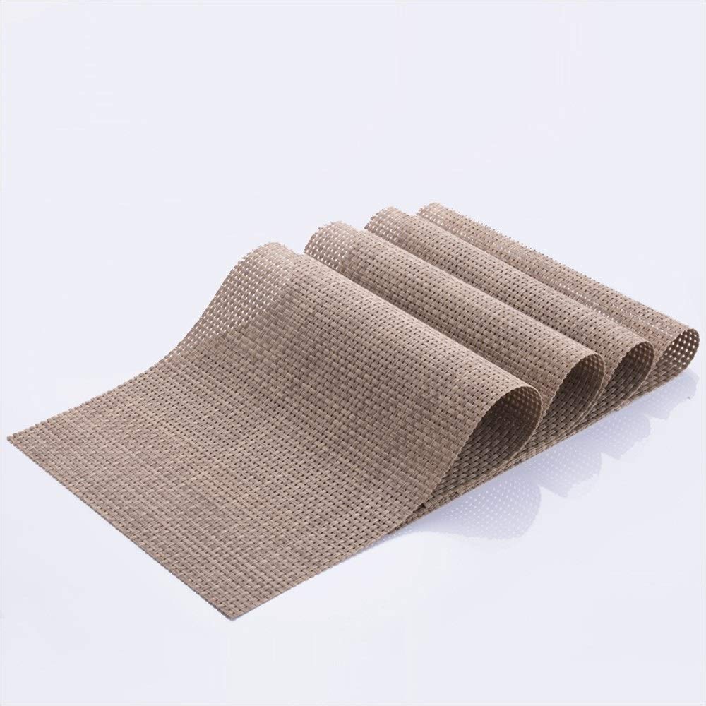 Set de table isolant beige 45x30 cm antidérapant pour table et hôtel