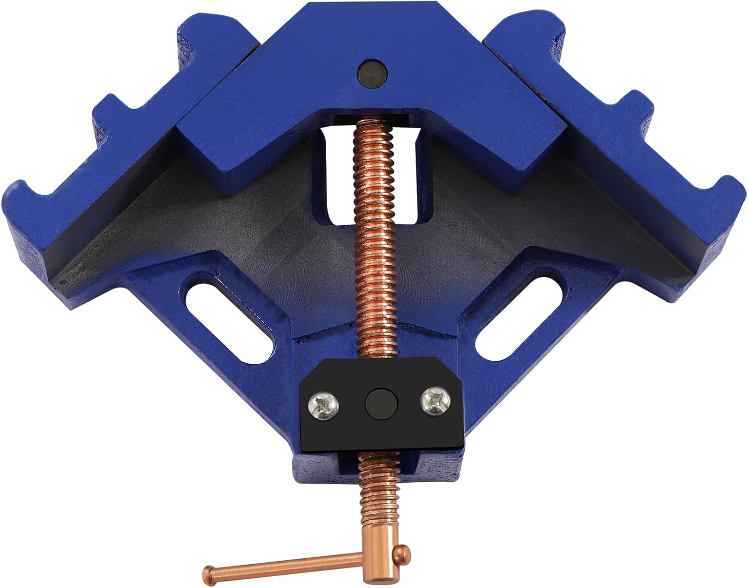 4-Inch Cast Iron Welders Angle Clamp 2Pcs Heavy Duty Right Angle Clamp 90 Degree Corner Clamps for Woodworking Corner Miter Clamp