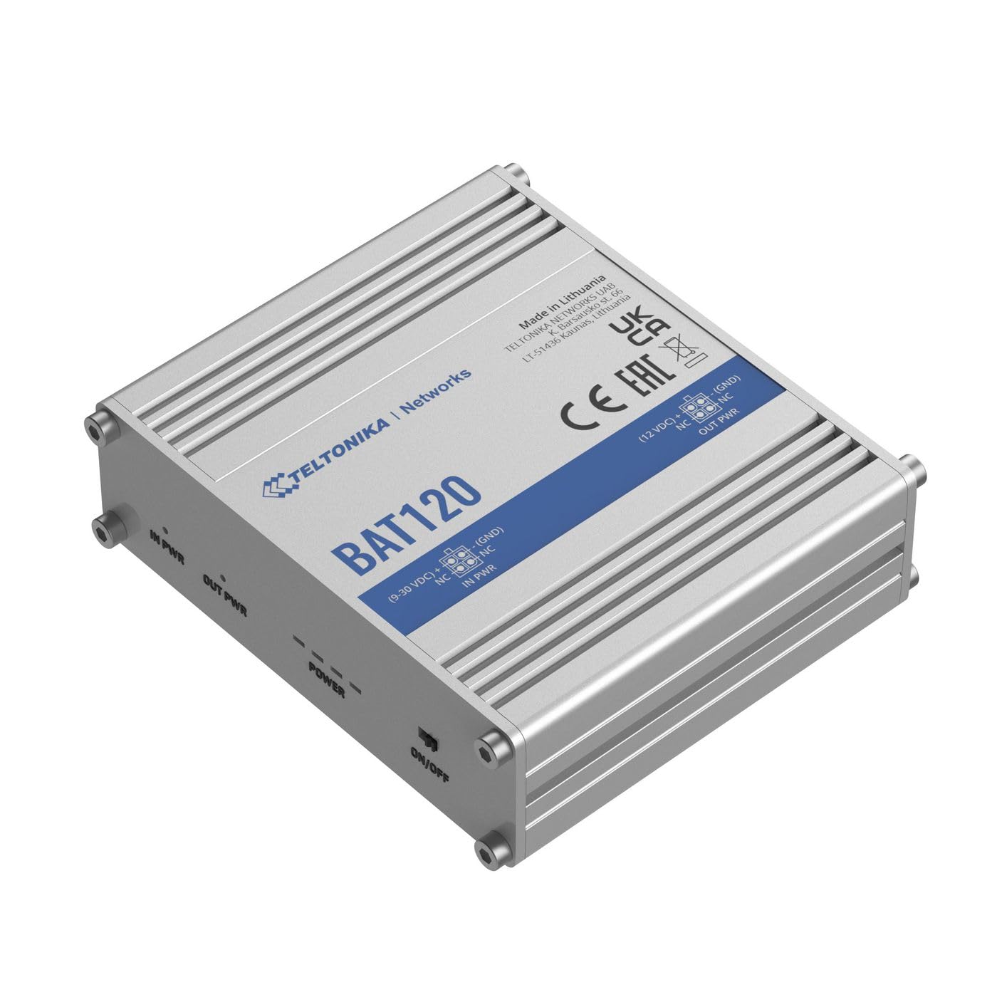 Gruppo di Continuità UPS Industriale DC | Alimentazione 9–30 V | Batteria Integrata 17 Wh | Protezione Sovratensione | Design Compatto