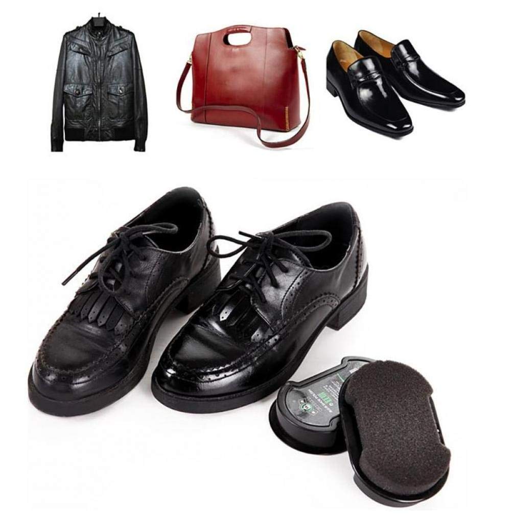 Lankater Brosse à Cire Pour Chaussures En Cuir | Éponge De Nettoyage Et Polissage | Portable Pour Voyage