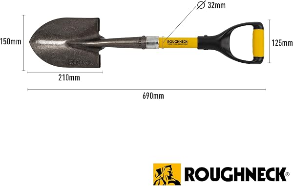 Roughneck Micro Pelle Ronde 68004 avec Manche 68,6 cm - 2