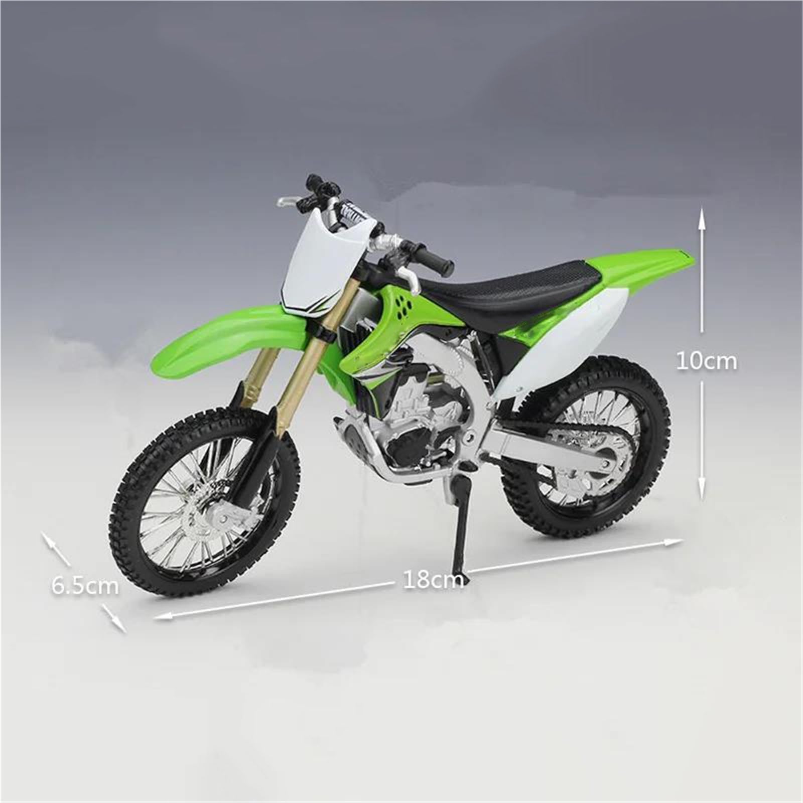 Modelo a Escala de Moto Juguetes De Simulación Carreras A Escala 1/12 para Kawasaki KX450F, Modelo Motocicleta Aleación Metal Fundido A Presión Regalo Colección En Miniatura