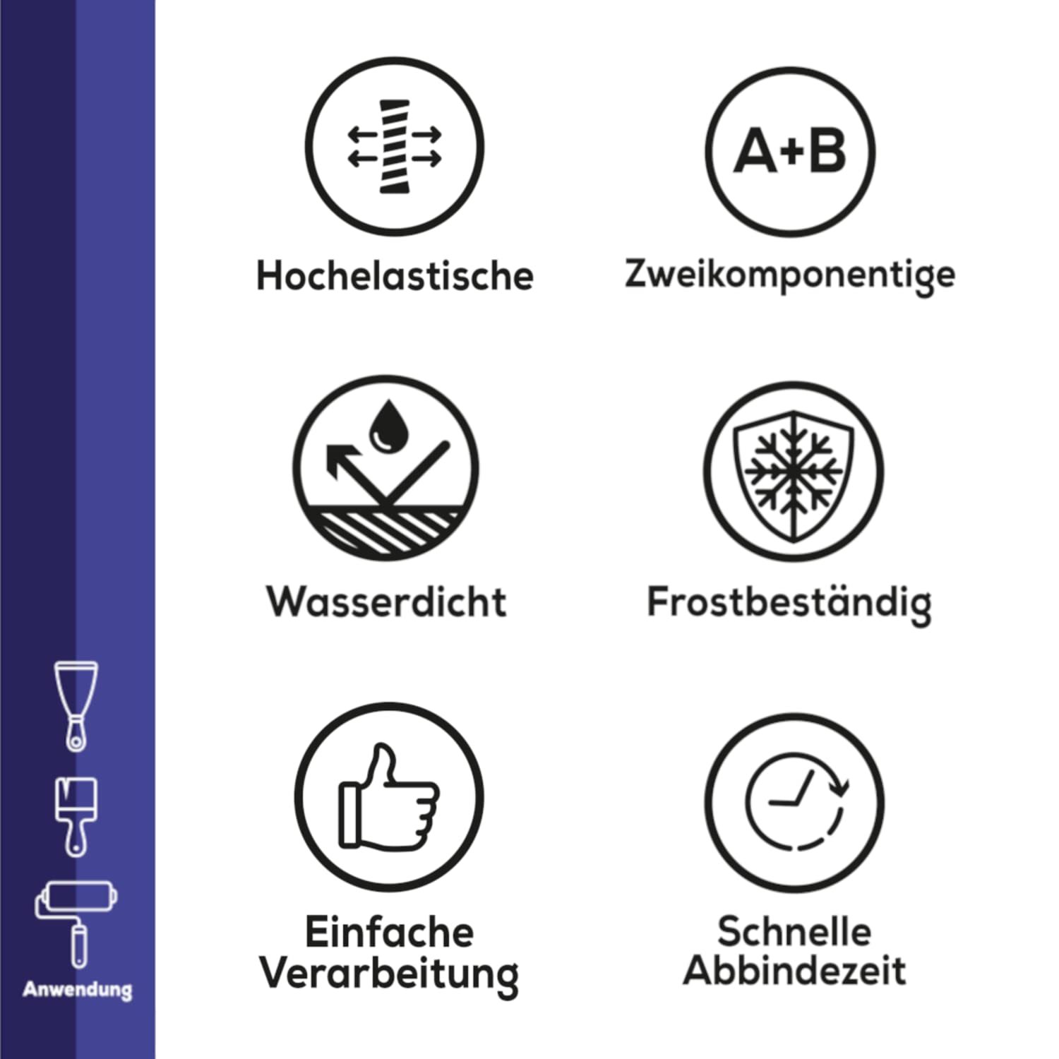 Dichtungsmasse 20kg Set 4 Innenecken 2 Außenecken 2 Manschetten