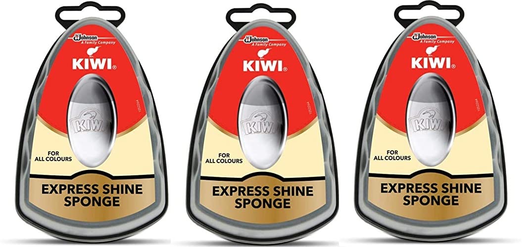 kiwi shoe polishKiwi Express Shoe Shine Sponge, 0.2 neutral (Pack Of 3)