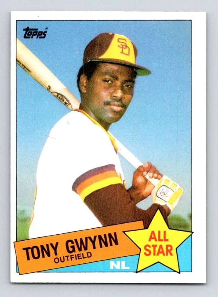 Amazon.com: 1985 Topps Baseball #717 Tony Gwynn San Diego