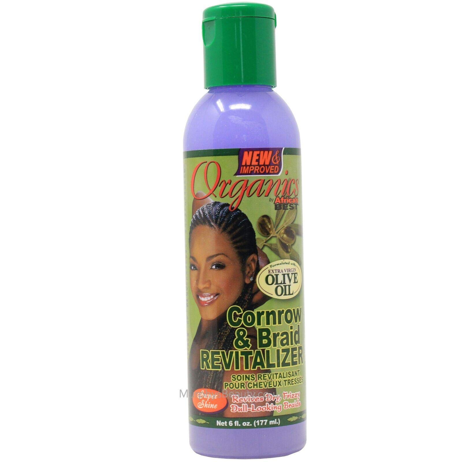 Africa's Best Organincs Cornrow & Braid Revitalizer 6 oz.