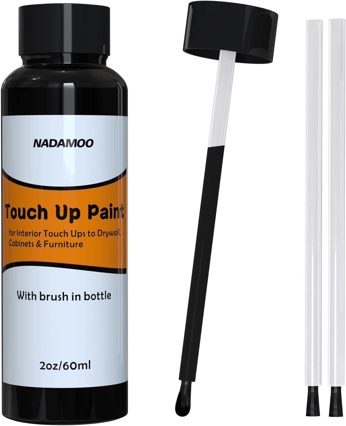 NADAMOO Multi Surface Touch Up Paint Black, Interior House