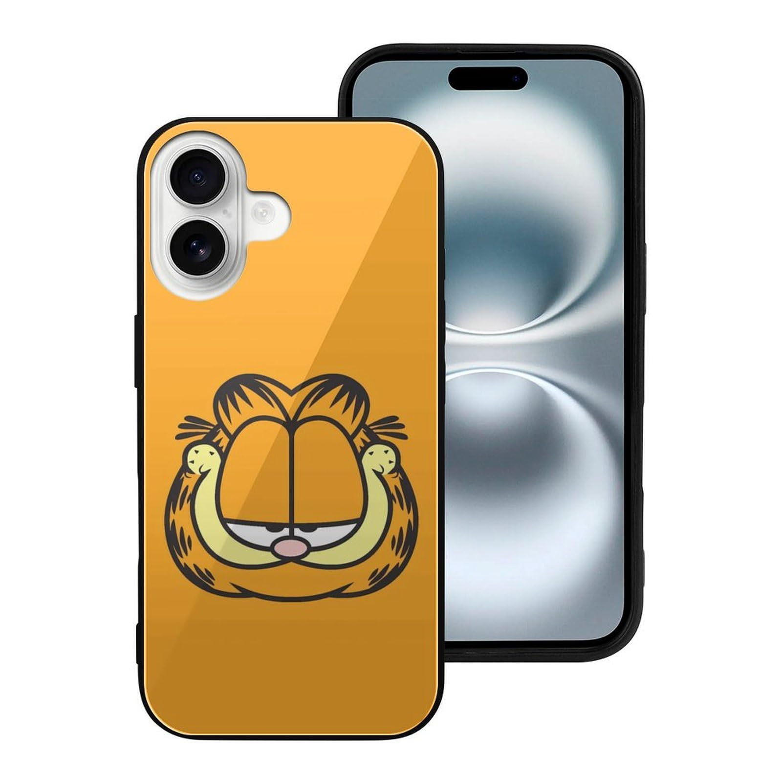 ▪︎iPhoneケース　iPhone16 Amazon.co.jp: iPhone 16ケース ガーフィールド iPhone 16カバー 強化