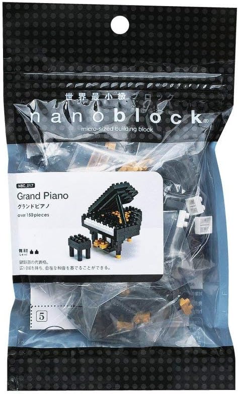 Nanoblock Grand Piano - Black