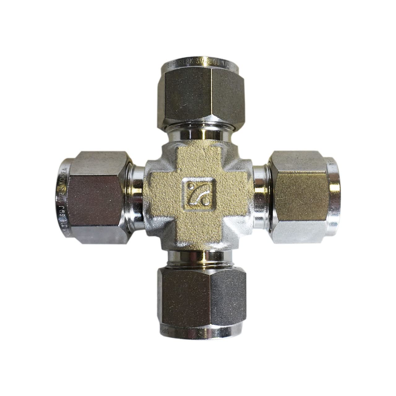 Superlok Compression O.D. Tube Union Cross SUC - USAlab