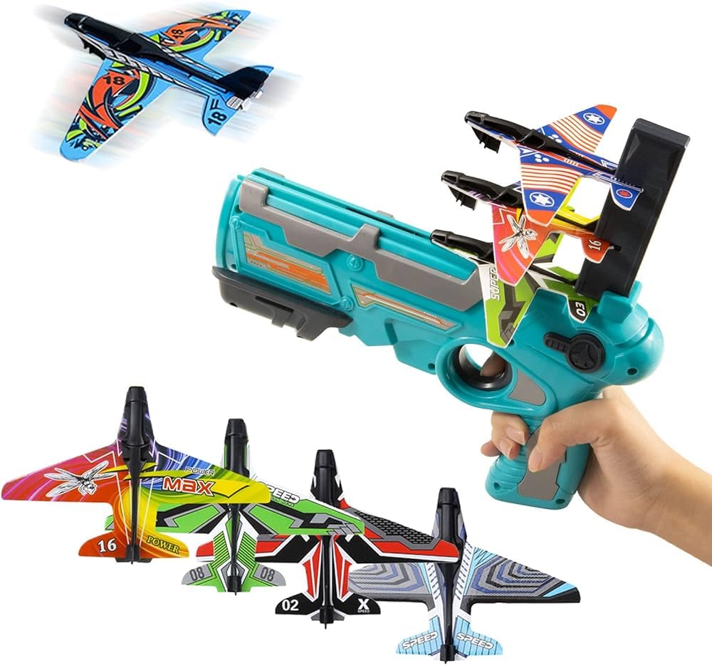 AIR Plane Launcher Catapult Launcher with 4 Aircraft Fighter Planes and Attractive Print (Multicolour) (B0CLNGCTTM) Amazon Price History, Amazon Price Tracker