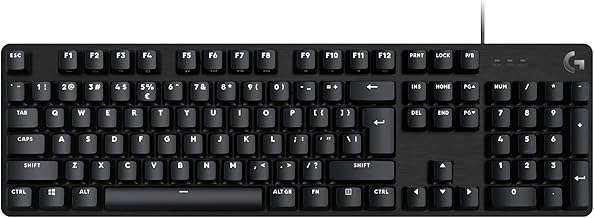Logitech G413 SE Tastiera Meccanica Gaming Full Size - Tastiera Retroilluminata con Switch Meccanici Tattili, Anti-Ghosting, Compatibile con Windows, macOS, Layout Italiano QWERTY - Alluminio Nero