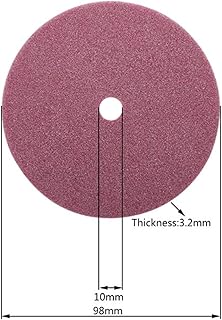 Industrial Angle Grinding Wheel Grinding Discs,Electric Chainsaw Sharpener Diamond Grinding Wheel 98/105/145mm Thickness Edge Cutting Polishing Chain Saw Sharpener Disc (Size : 01)