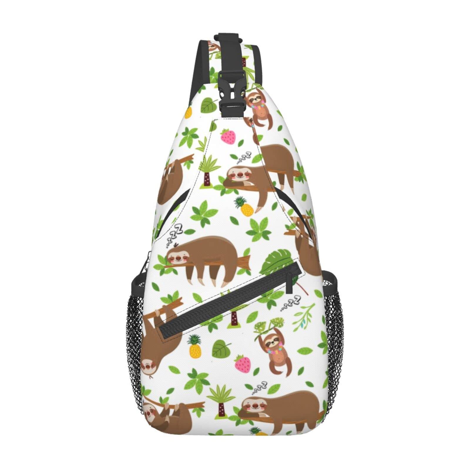 Luirioe Sling Bag Crossbody Backpack Hiking Travel Daypack Chest Bag Lightweight Shoulder Bag For Women Men