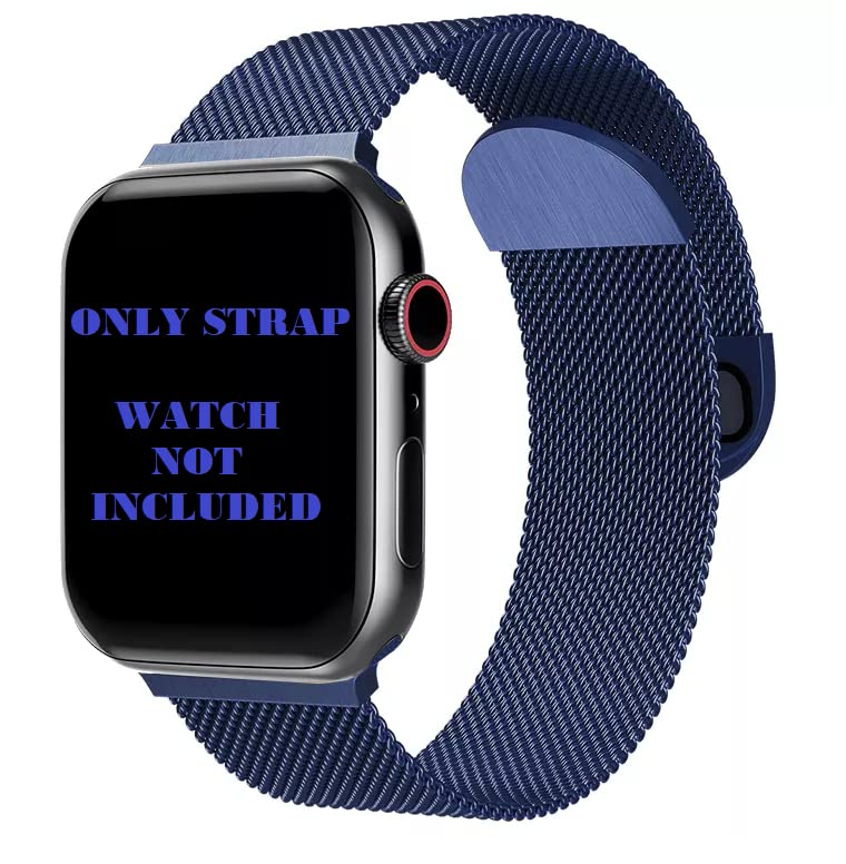 Folx Fms1210 Metal Stainless Steel Milanese Magnetic Straps Heavy