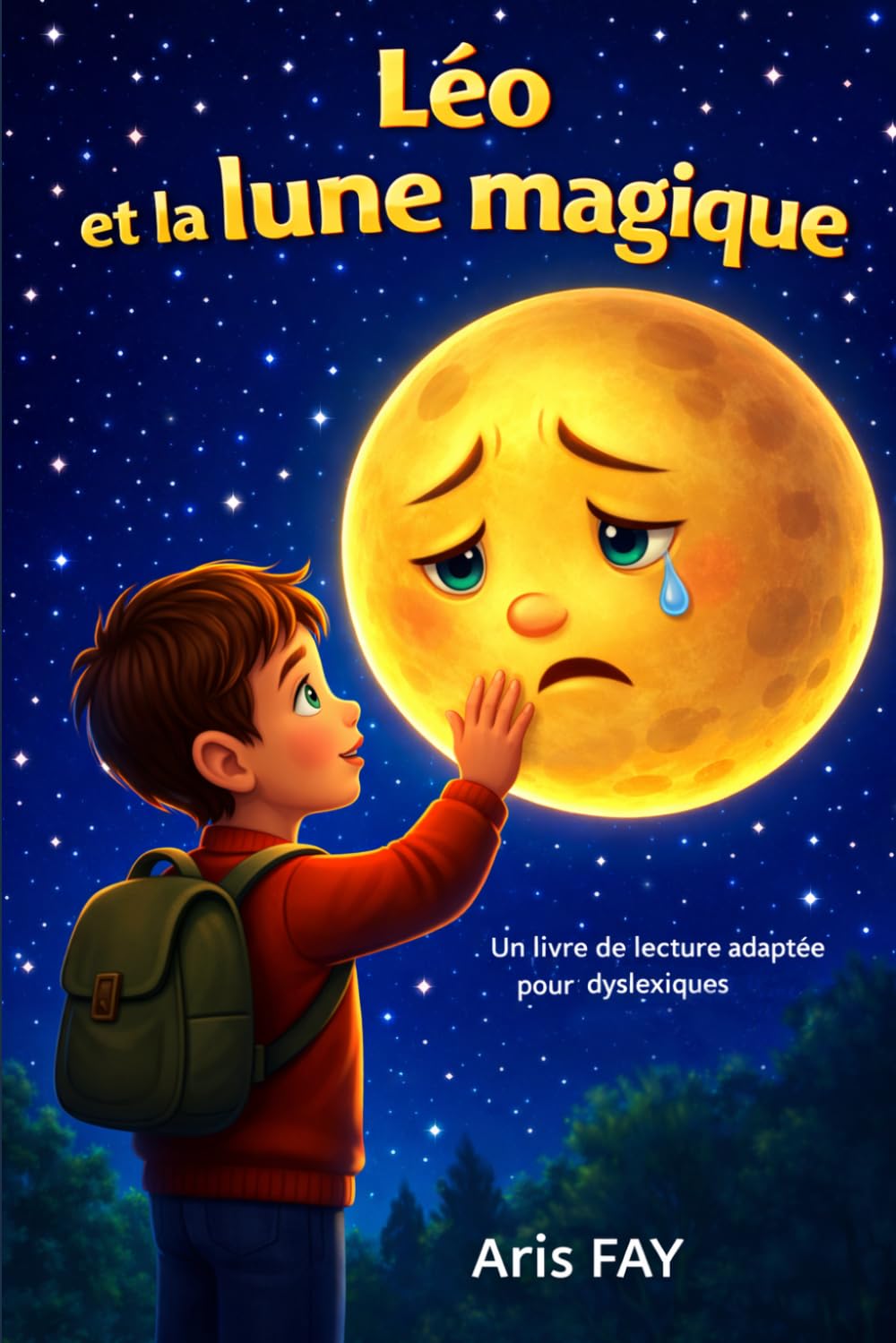Léo et la Lune Magique: Un livre de lecture adaptée pour lecteurs débutants et dyslexiques