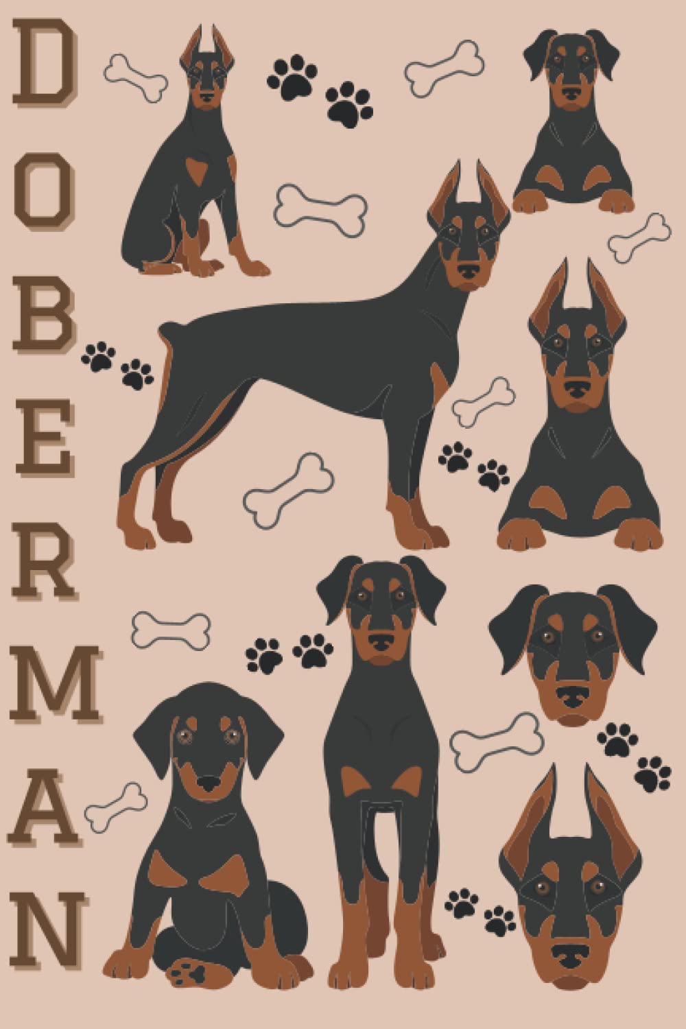 Doberman Notebook | Doberman | Journal for Doberman Lovers | Notebook for Dog Lovers | Composition Book | Diary | Pet Lover Notebooks | Doberman ... LGBTQ+ Stuff | Gift Idea | Journals Notebooks