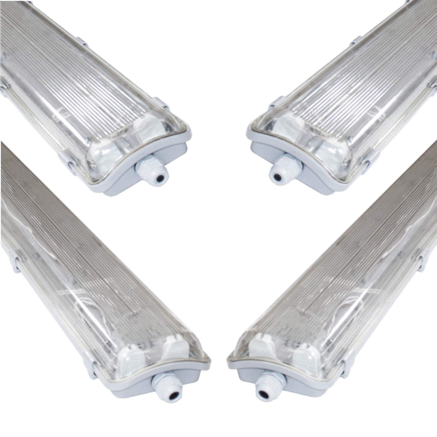 Kanlux LED Feuchtraumleuchte MAH MAX 38W IP65 1175 Mm Schwarz Neutralweiss 4000k