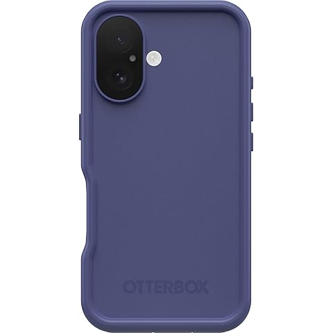 OtterBox iPhone 16 FRÄ’ Series Waterproof Case with MagSafe (Designed by LifeProof) - Denver Dusk Purple, Waterproof, 60% Recycled Plastic, Sleek and Stylish