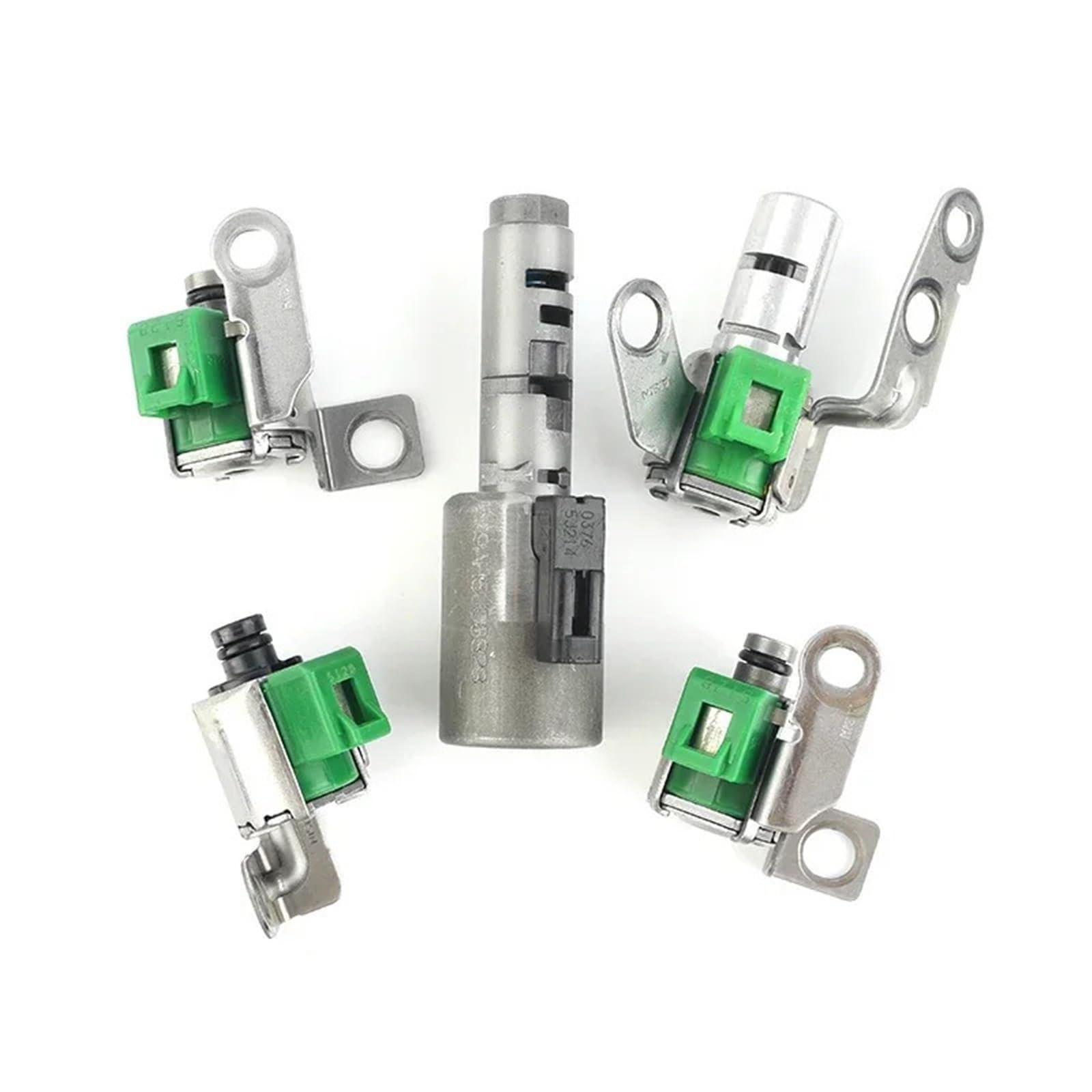 Eguias One Color 5Pcs Aw81-40Le Aw80-40Le Transmission Solenoid Kit Fit For Yaris Fit For Chevrolet Aveo Fit For Ford Transmission Valve Body Transmission Valve Body