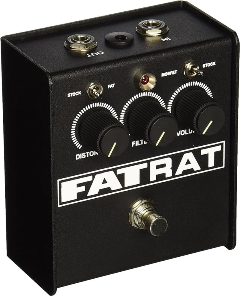 Amazon.com: Pro Co FATRAT Distortion Pedal with FREE 6