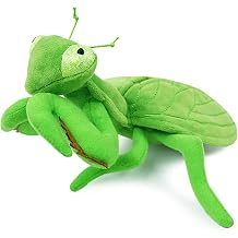 7-Inch Realistic Mantis Stuffed Animal Plush Toy, Soft Stuffed Insect for Kids & Toddlers, Friendly Educational Model for Science Learning, Halloween Christmas Birthday Gift