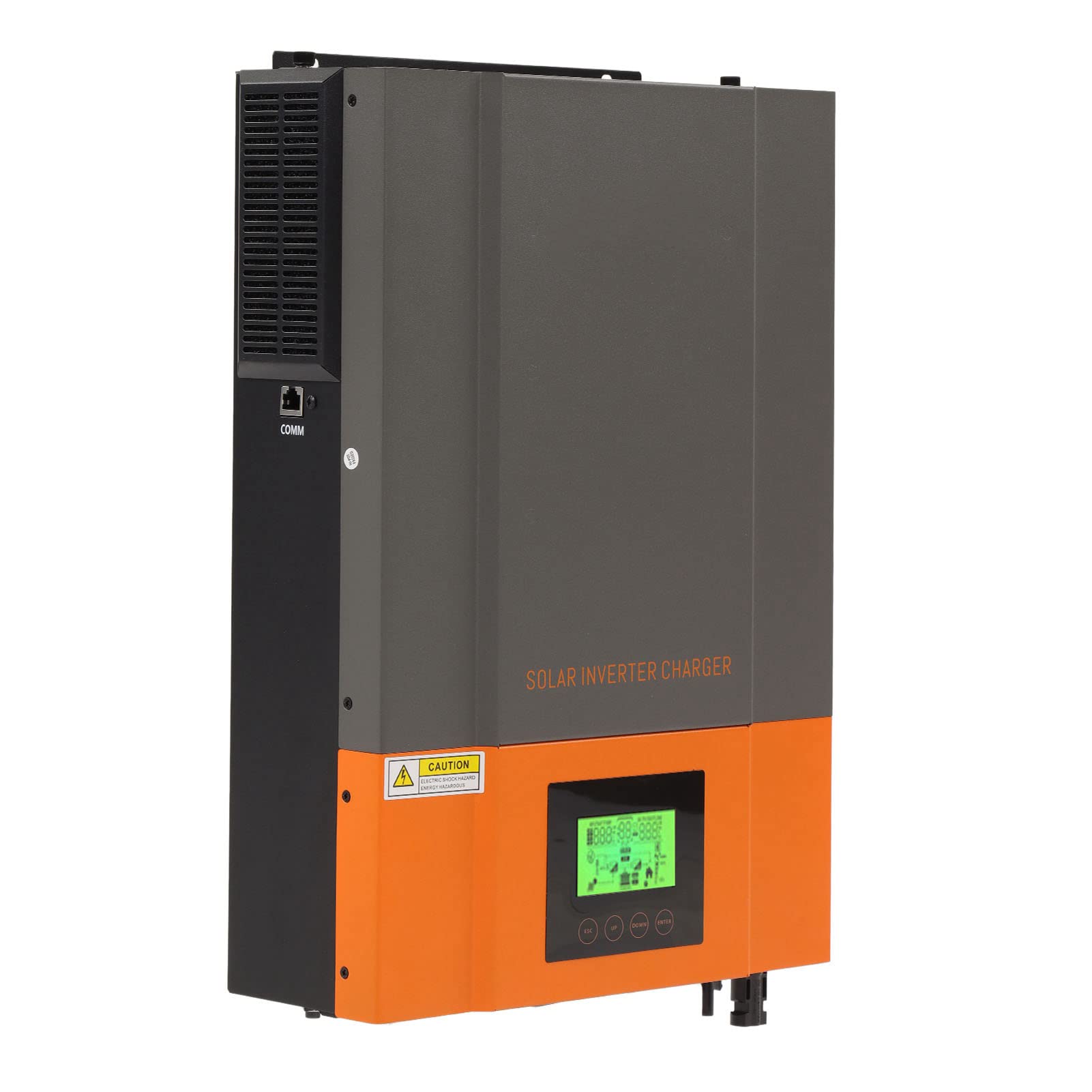 Onduleur Hybride Solaire Hors RéSeau Onduleur à Onde SinusoïDale Pure 4200W 140A ContrôLeur Solaire MPPT