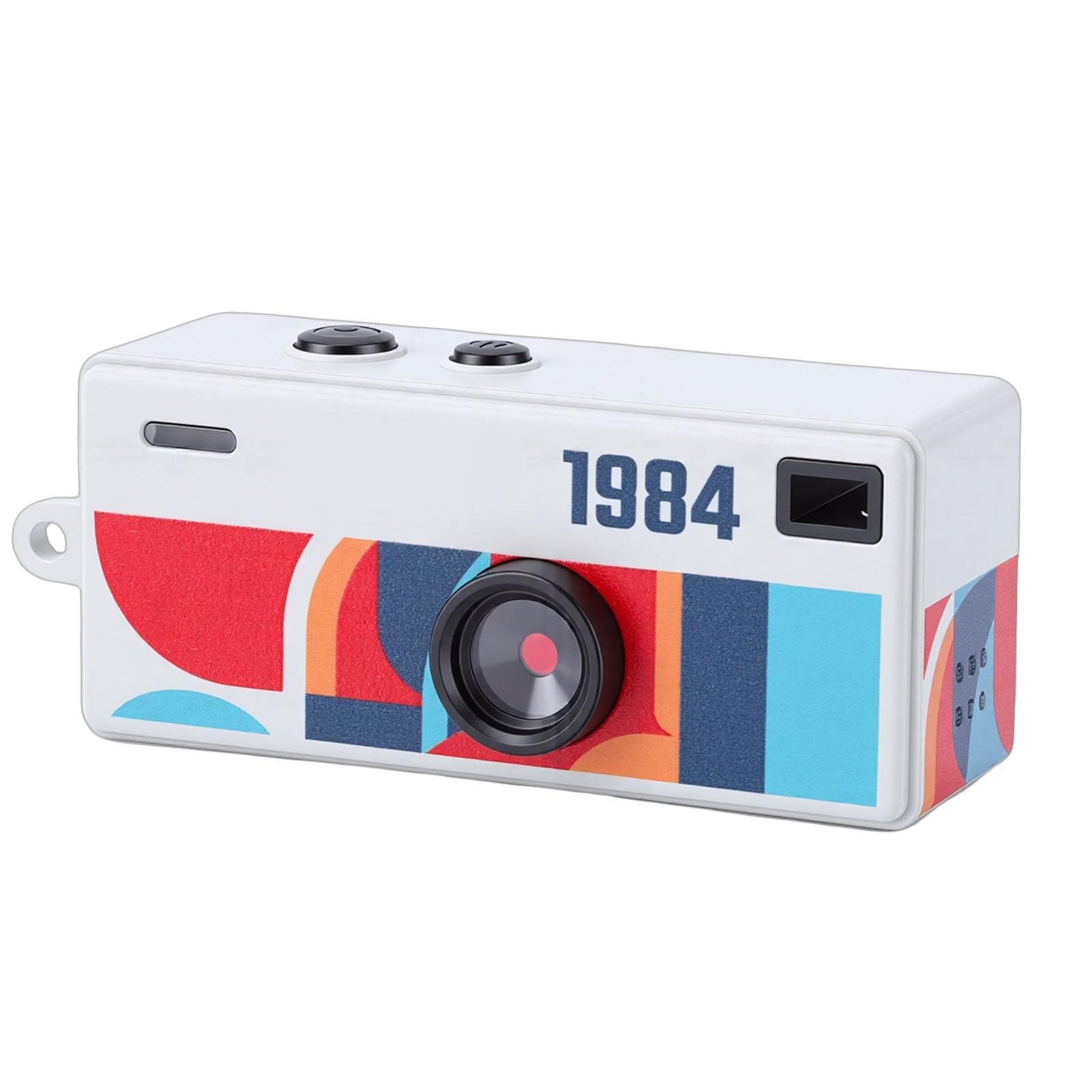 Diydeg Mini Action Camera, 1080P HD Video Recorder Keychain Thumb Camera Digital Camcorder with 0.96 Inch Display Sports, Mini Body for Running, Cycling, Swimming (White)-image-20