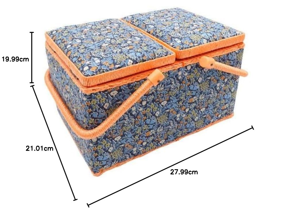 Amazon.co.jp: ユザワヤ(Yuzawaya) 【通販限定】 裁縫箱 『LIBERTY