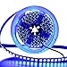 LED Strip 5M, XUNATA LED Streifen SMD 5054(Heller als 5050)Blau LED Lichtband IP65 Wasserdicht Selbstklebend LED Bander, Ideal für Garten, Weihnachten, Küche, Party (Blau)