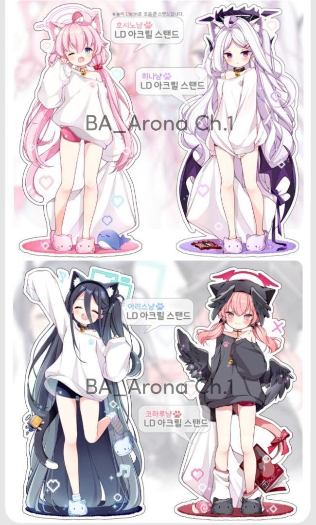 Amazon.co.jp: ブルアカ 韓国コミケ ホシノ コハル（ニャンVer