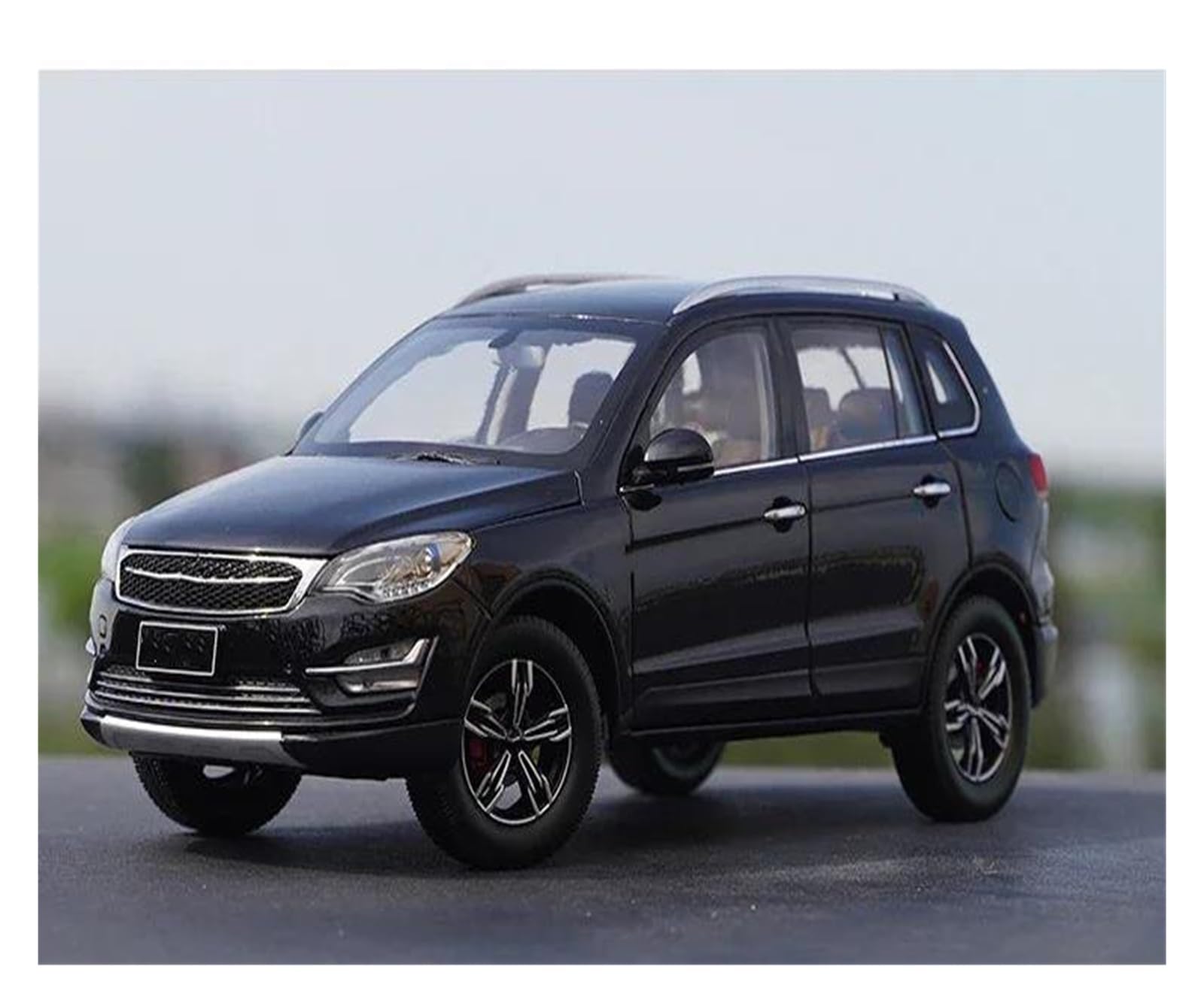 BANKOTO Diecast Car 1:18 For Zotye For Damai X5 SUV Off-road Vehicle Alloy Car Model Collection Ornaments Collectible Model(C)