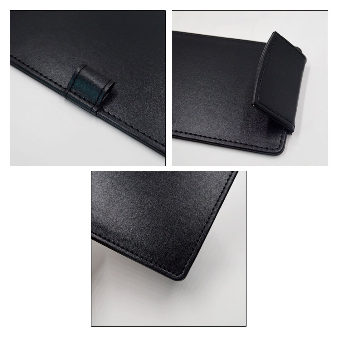 10 Portablocco In Legno BOMKEE - Con Ferma Documenti, Formato A4, Foro Per Appendere, Per Ufficio E Scuola - Foto 2