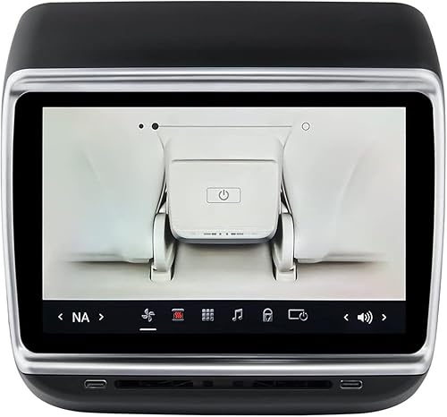Tesla 7.2 pulgadas asiento trasero pantalla pantalla para Tesla modelo 3 Y, Pixel LCD aire acondicionado control IPS multimedia asiento trasero