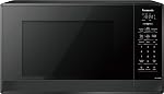 Panasonic NNSB42QSC Compact 900 W Four à micro-ondes haute puissance, 7 Menus de cuisson automatique, 0.9 cft. Capacité intérieure, Serrure enfant, Acier inoxydable, Noir