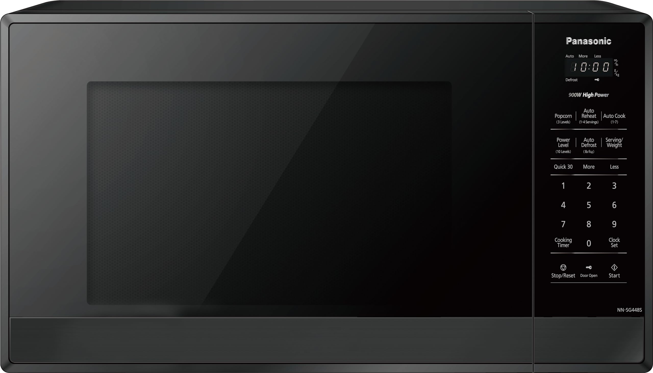 Panasonic　SW Panasonic Compact 900W Microwave Oven with 7 Auto Cook Menus