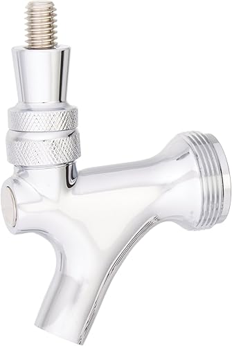 Beverage Factory Grifo de cerveza cromado, estándar