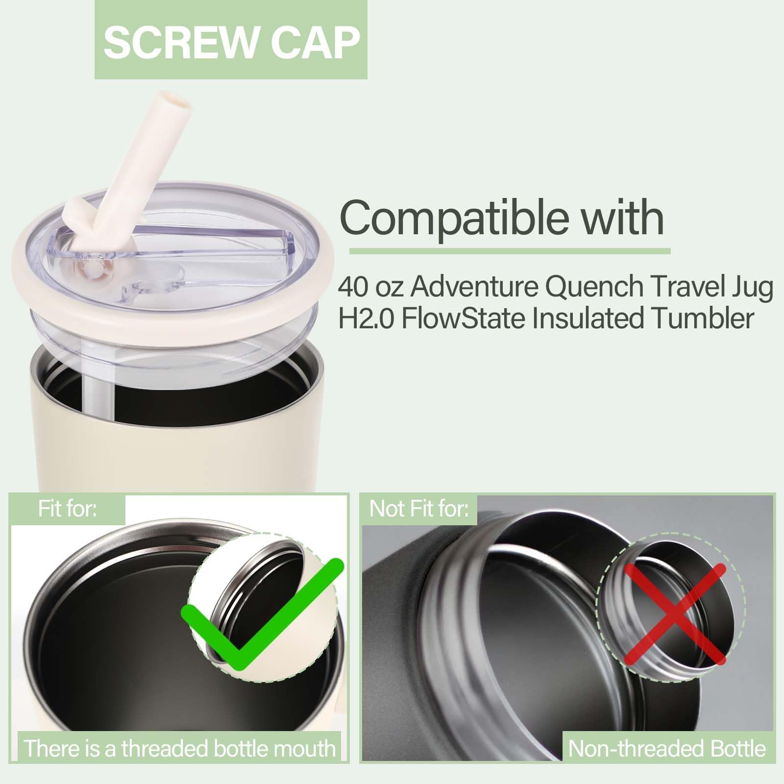 Coperchio Di Ricambio Stanley Cup, 2 Pezzi Stanley Cup Coperchio