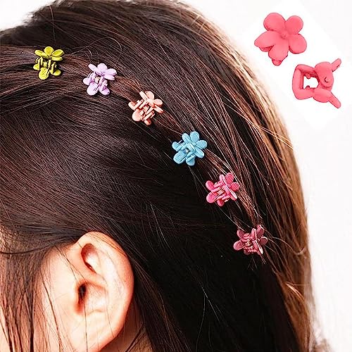 Image of Shining Diva Fashion 74-1220 Pcs Colorful Hair Bands, Hairpins, Ponytail Holders, Flower Clips, BB Clips, Bamboo Knots, Hair Extensions, Headbands for Girls Kids Baby Toddlers | A Box of Multipurpose Girls Hair Accessories Set | Birthday Gift for Girls