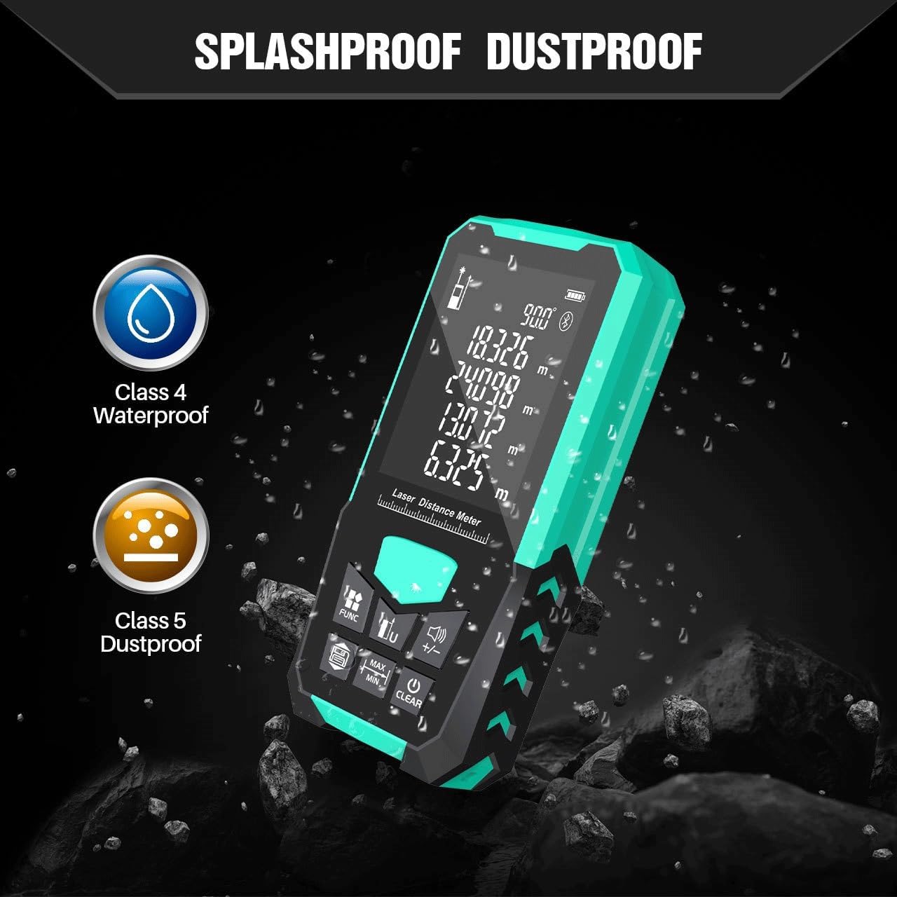 200 metre high-Precision Electronic rangefinder - Measuring Tool for Precise Distance Measurements