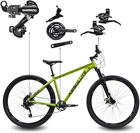 Bicicleta Aro 29 Absolute Nero 5 MTB Alumínio 21 Marchas Câmbio Shimano Freio a Disco