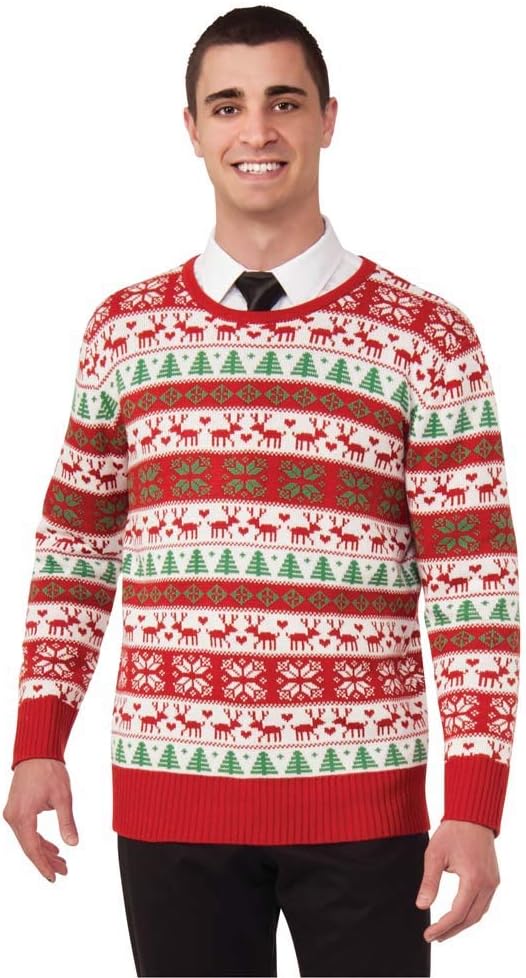 Forum Novelties Women's Adult All Wrapped Up Ugly Christmas Sweater
