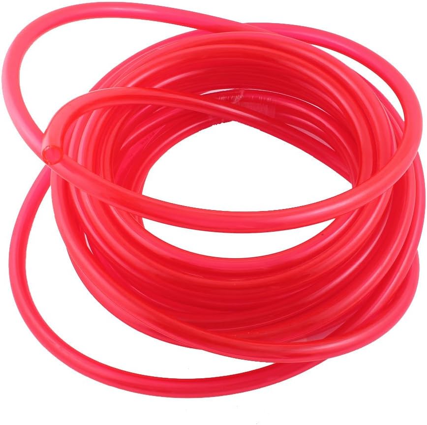 Ruilogod Air Pneumatic Flexible Clear Red PU Hose Tube Pipe 12mm x 8mm 10m 33ft (id: ddc 400 ff6 529 f79