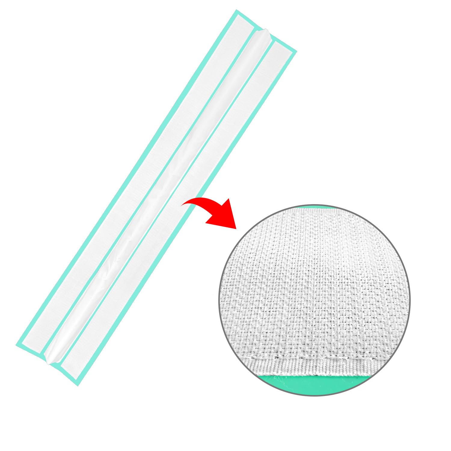 100cm Air Track Verbindungsband für aufblasbare Tumbling Matte Connector Tape Gymnastik Yoga Camping Yoga Sportmatte