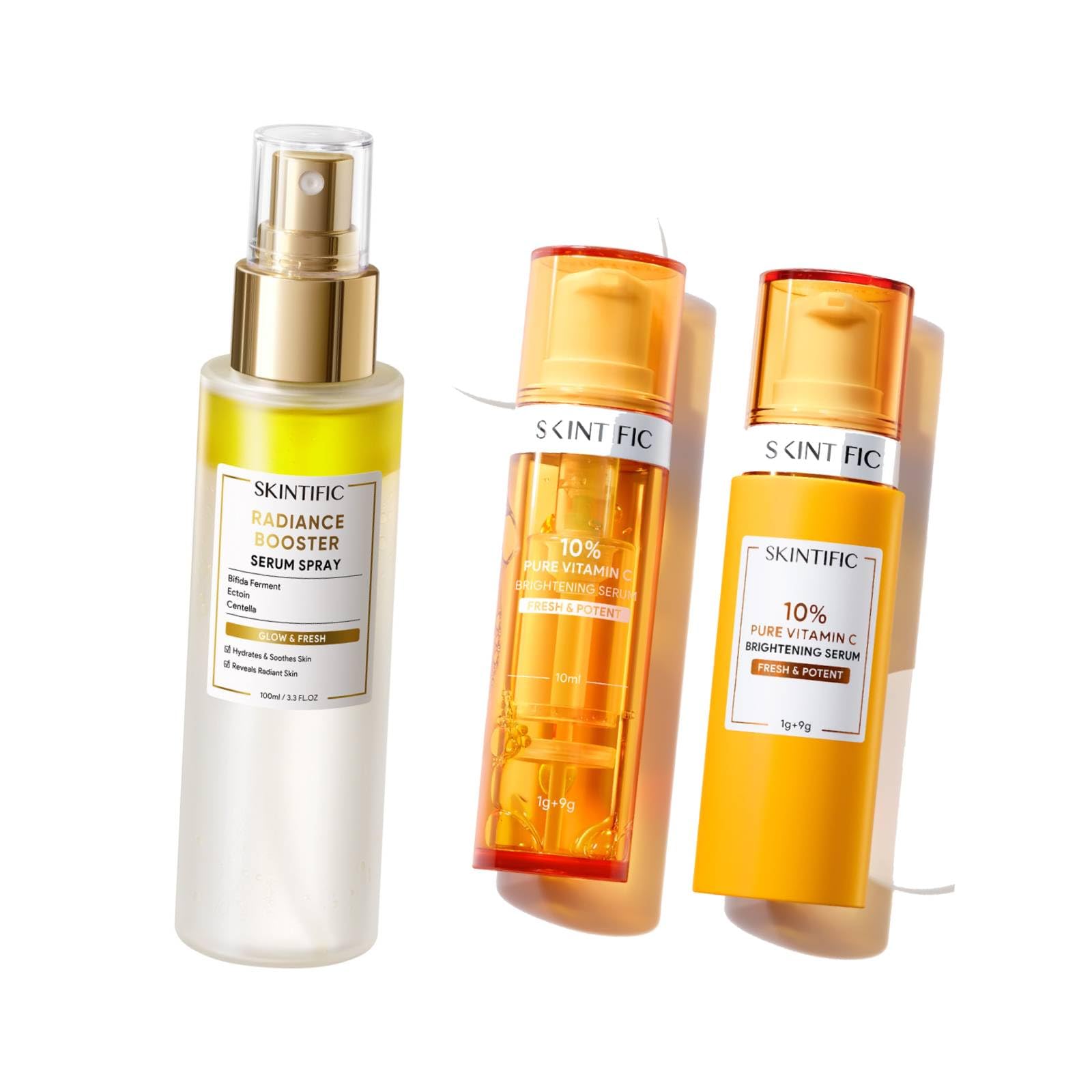 Amazon.com: SKINTIFIC Radiance Booster Serum Spray, Hydrating Face