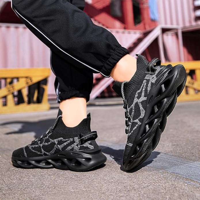 Image of Mens Running Walking Tennis Shoes Mens Casual Fashion Gym Hiking Shoes for Men Sneakers Work Breathable Comfortable Lightweight