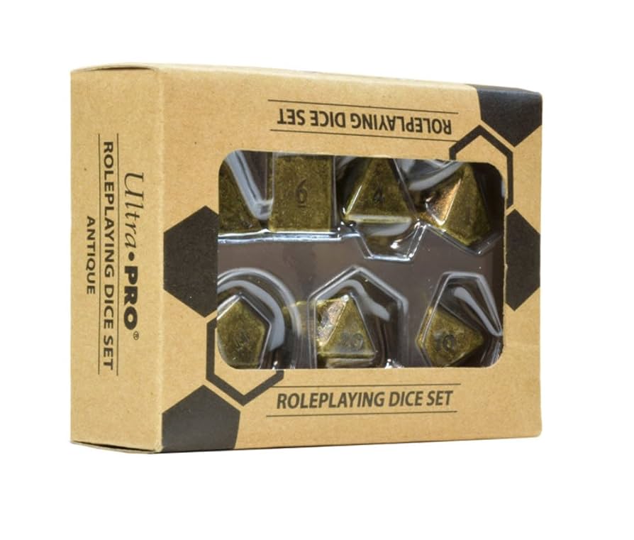Ultra・PRO ヘビーメタルダイス RPGセット Ultra・PRO ヘビーメタルダイス RPGセット ヘビーメタルダイス
