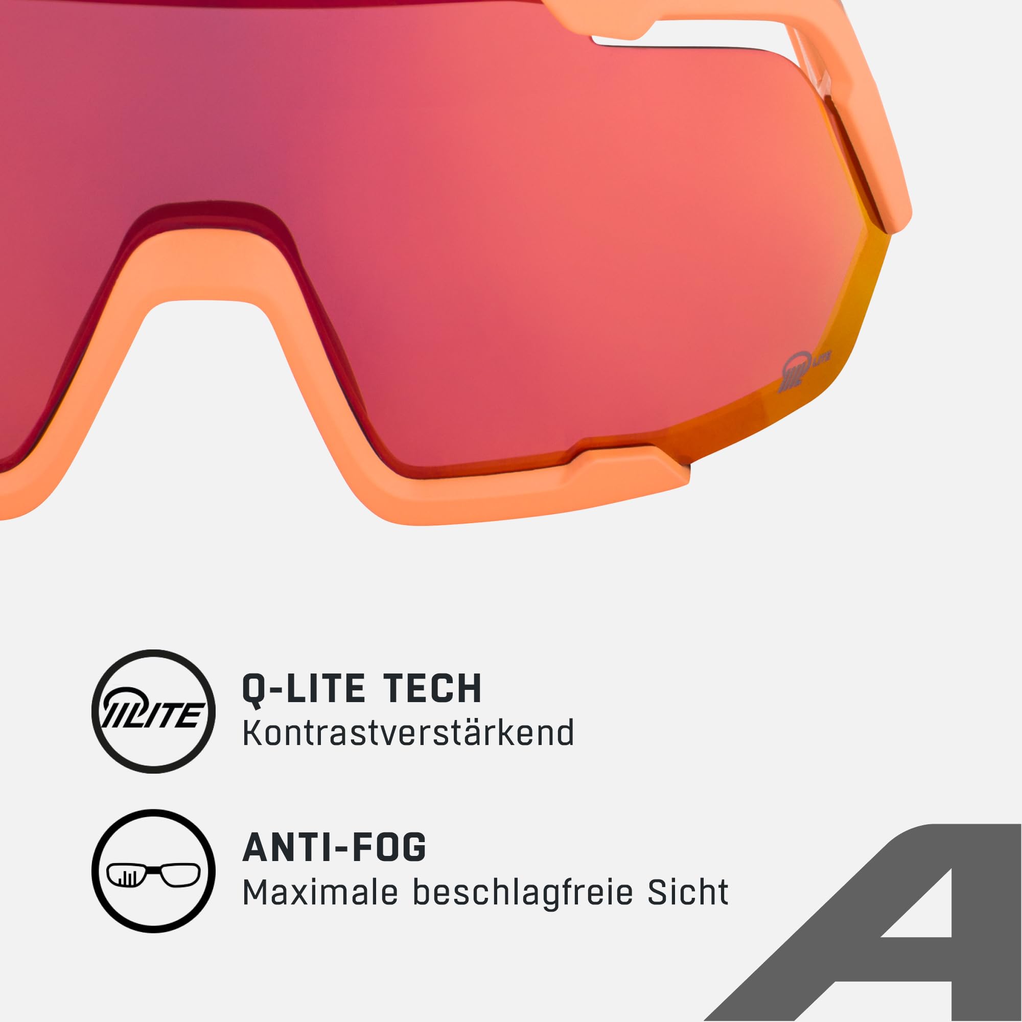 ALPINA ROCKET V - Selbsttönende, Bruchfeste & Beschlagfreie Sport- & Fahrradbrille Mit 100% UV-Schutz Für Erwachsene